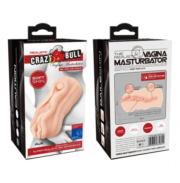 CRAZY BULL - 3D Goddess Realistic Vagina Masturbator CRAZY BULL - 3D Goddess Realistic Vagina Masturbator